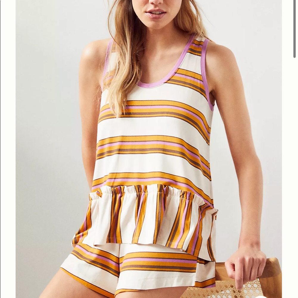 Striped Lounge Set